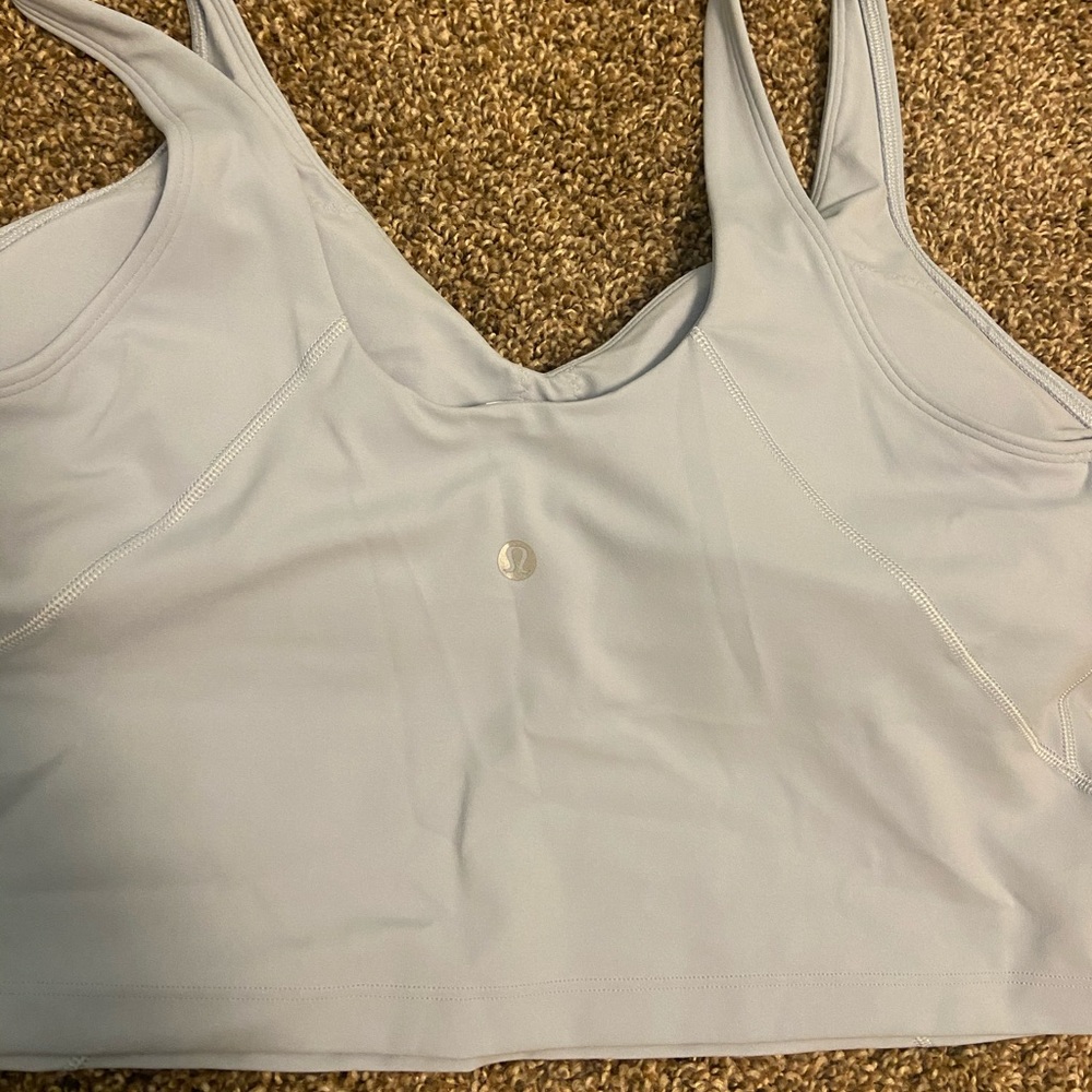 NWT Blue Linen Lululemon Align Tank - Picture 5 of 10